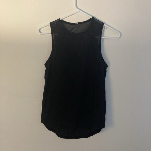 Lululemon Sculpt Tank Top Black Size 4 - Picture 1 of 6